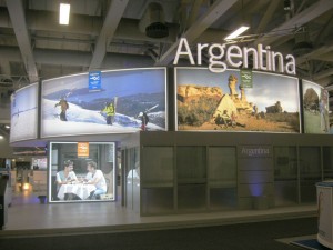 Stand de diseño para Argentina en ITB