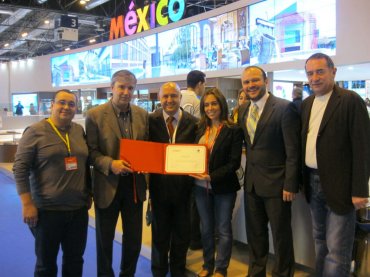 México gana el 1er Premio de Diseño al mejor stand de FITUR 2013
