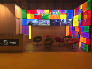 Stand de diseño para LGBT Argentina en FITUR Madrid 2016