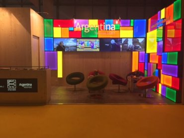 Stand de LGBT Argentina en FITUR 2016