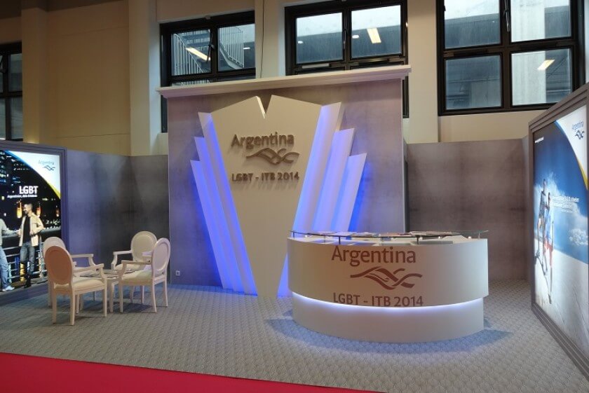 El stand de LGBT Argentina elegido entre los mejores de ITB 2014