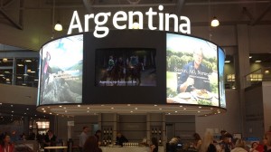 Stand de diseño para Argentina en OTDYKH LEISURE Moscú 2014