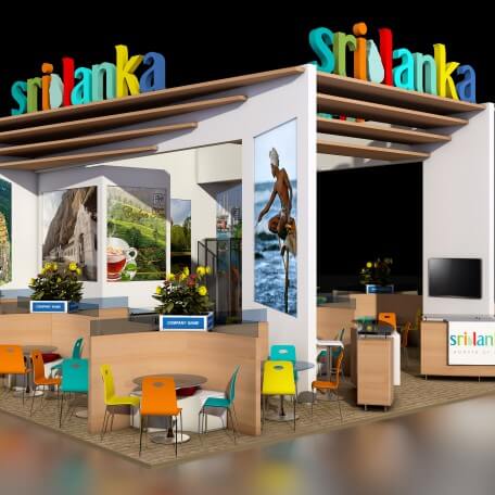 Proyecto Stand de Sri Lanka en IFTM París 2016